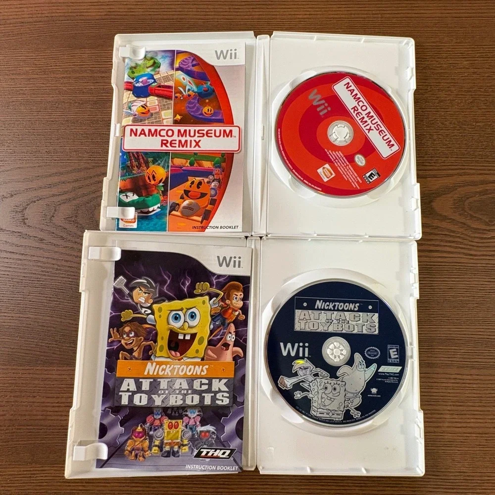 Nintendo Wii Game Lot of 7 Just‎ Dance DJ Hero Disney Sing It Namco Good Bundle